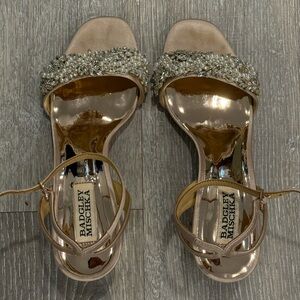 Women’s Badgley Mischka Clara Blush Heel Size 7